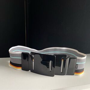 Vans Black and Multicolor Women's Belt